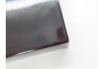 金蒔絵　木製　繊細に描かれた松の沈金が美しいお膳10枚セット(漆器、お盆、和食器)(R-070484)