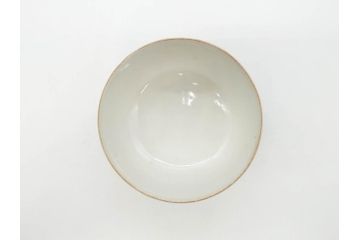 幕末〜明治期　伊万里　金彩　約13cm　4.3寸　華やかな色絵が食卓に彩を与える蓋付き茶碗3客セット(獅子、松竹、和食器、四寸三分)(R-070488)