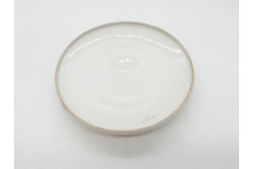 幕末〜明治期　伊万里　金彩　約13cm　4.3寸　華やかな色絵が食卓に彩を与える蓋付き茶碗3客セット(獅子、松竹、和食器、四寸三分)(R-070488)