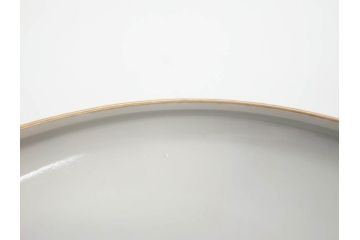 幕末〜明治期　伊万里　金彩　約14cm　4.4寸　華やかな色絵が食卓に彩を与える蓋付き茶碗3客セット(獅子、松竹、和食器、四寸四分)(R-070489)