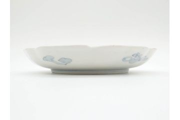幕末期　伊万里　色絵　染付　約22cm　7寸　煌びやかな金彩が魅力的な中皿3枚セット(獅子、松竹、和食器、七寸)(R-070490)
