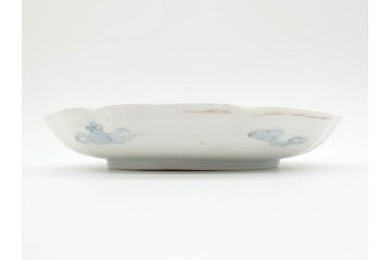 幕末期　伊万里　色絵　染付　約22cm　7寸　煌びやかな金彩が魅力的な中皿3枚セット(獅子、松竹、和食器、七寸)(R-070490)