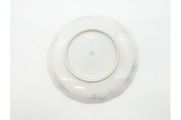 幕末期　伊万里　色絵　染付　約22cm　7寸　煌びやかな金彩が魅力的な中皿3枚セット(獅子、松竹、和食器、七寸)(R-070490)