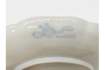 幕末期　伊万里　色絵　染付　約22cm　7寸　煌びやかな金彩が魅力的な中皿3枚セット(獅子、松竹、和食器、七寸)(R-070491)