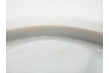 幕末期　伊万里　色絵　染付　約22cm　7寸　煌びやかな金彩が魅力的な中皿3枚セット(獅子、松竹、和食器、七寸)(R-070491)