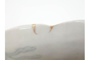 幕末期　伊万里　色絵　染付　約22cm　7寸　煌びやかな金彩が魅力的な中皿3枚セット(獅子、松竹、和食器、七寸)(R-070491)