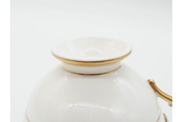 イギリス　AYNSLEY(エインズレイ)　Imperial Gold(インペリアルゴールド)　煌びやかな金の装飾が美しいカップ&ソーサー5客セット(洋食器、C&S)(R-070493)