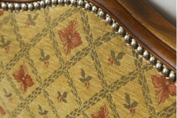 アメリカビンテージ　アメリカ輸入モデル　DREXEL HERITAGE(ドレクセルヘリテイジ)　Touraine(ツーレイン)　くつろぎの時間を演出するチェア2脚セット(椅子、イス、ダイニングチェア、ヴィンテージ)(R-070536)