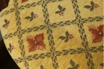 アメリカビンテージ　アメリカ輸入モデル　DREXEL HERITAGE(ドレクセルヘリテイジ)　Touraine(ツーレイン)　くつろぎの時間を演出するチェア2脚セット(椅子、イス、ダイニングチェア、ヴィンテージ)(R-070536)