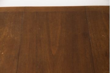 ビンテージ家具　アメリカ輸入モデル　DREXEL HERITAGE(ドレクセルヘリテイジ)　Touraine(ツーレイン)　滑らかな曲線が優雅な印象のダイニングテーブル(エクステンションテーブル、食卓、4人掛け、6人掛け、オーバル型、ヴィンテージ)(R-070579)