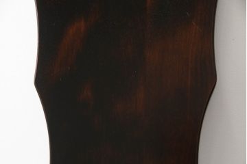 和製ビンテージ　神居民芸家具　気品漂う和モダンなチェア(椅子、イス、ダイニングチェア、板座チェア、ヴィンテージ)(R-070582)