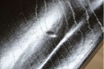 和製ビンテージ　美品　岩谷堂箪笥　桜木作　上品なデザインの黒金具が美しいサイドボード(サイドキャビネット、ローボード、リビングボード、テレビ台、テレビボード、収納棚、飾り棚、戸棚、ヴィンテージ)(R-070585)