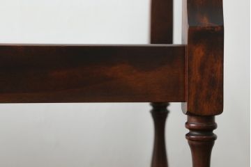 和製ビンテージ　九州民芸家具　落ち着いた色合いが品を感じさせるキャスターワゴン(キッチンワゴン、トロリー、サイドテーブル、ヴィンテージ)(R-070587)