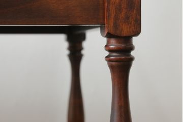 和製ビンテージ　九州民芸家具　落ち着いた色合いが品を感じさせるキャスターワゴン(キッチンワゴン、トロリー、サイドテーブル、ヴィンテージ)(R-070587)