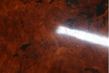 和製ビンテージ　カリン材(花梨材)　迫力ある佇まいが魅力的な座卓(ローテーブル、センターテーブル、ヴィンテージ)(R-070589)