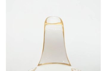 イギリス　AYNSLEY(エインズレイ)　Imperial Gold(インペリアルゴールド)　金の繊細なデザインが上品な雰囲気を醸し出すティーポット&シュガーポット&クリーマー3点セット(ミルクジャー、ミルクポット、ボンボン入れ、洋食器)(R-070629)