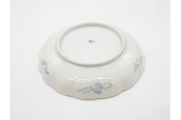 幕末期　伊万里　色絵　染付　約22cm　7寸　煌びやかな金彩が魅力的な中皿3枚セット(獅子、松竹、和食器、七寸)(R-070633)