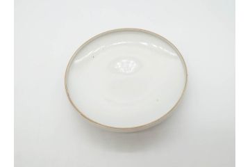 幕末〜明治期　伊万里　金彩　約14cm　4.4寸　華やかな色絵が食卓に彩を与える蓋付き茶碗3客セット(獅子、松竹、和食器、四寸四分)(R-070635)
