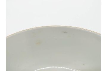 幕末〜明治期　伊万里　金彩　約14cm　4.4寸　華やかな色絵が食卓に彩を与える蓋付き茶碗3客セット(獅子、松竹、和食器、四寸四分)(R-070636)