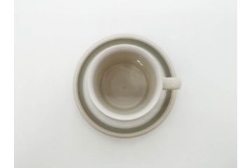 ARABIA FINLAND　salla(サーラ)　優しい色合いが落ち着いた雰囲気を醸し出すカップ&ソーサー2客セット(アラビア、フィンランド、北欧食器、C&S)(R-070643)