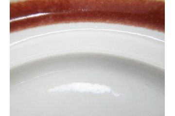 ARABIA FINLAND　Rosmarin(ロスマリン)　Ulla Procope(ウラ・プロコッペ)　温かみのあるブラウン色が魅力のティーカップ・コーヒーカップ&ソーサー3客セット(アラビア、フィンランド、Sモデル、北欧食器、C&S、ローズマリー)(R-070645)