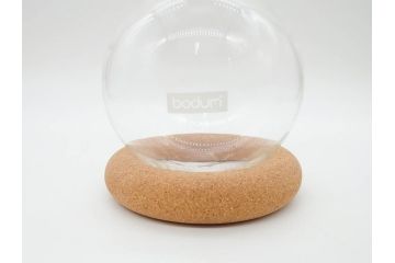 デンマーク　BODUM(ボダム)　シンプルながらもお洒落な雰囲気溢れるワイン&ウォーターデキャンタ・ペッパー&ソルトミルセット(フラスコ型、デカンタ、水差し、酒器)(R-070647)