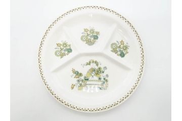 Figgjo(フィッギオ)　Market(マーケット)　仕切り付きで使いやすいランチプレート4枚セット(皿、北欧食器、Turi design)(R-070649)