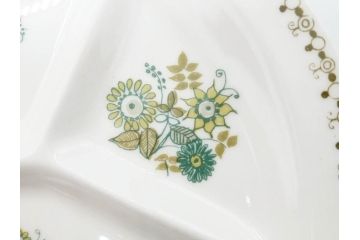 Figgjo(フィッギオ)　Market(マーケット)　仕切り付きで使いやすいランチプレート4枚セット(皿、北欧食器、Turi design)(R-070649)