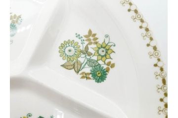 Figgjo(フィッギオ)　Market(マーケット)　仕切り付きで使いやすいランチプレート4枚セット(皿、北欧食器、Turi design)(R-070649)