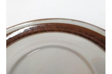 ARABIA FINLAND　Karelia(カレリア)　シンプルかつ存在感のある佇まいが魅力的なカップ&ソーサー2客・プレート5枚セット(アラビア、フィンランド、C&S、スーププレート、スープ皿、北欧食器)(R-070654)