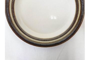 ARABIA FINLAND　Karelia(カレリア)　シンプルかつ存在感のある佇まいが魅力的なカップ&ソーサー2客・プレート5枚セット(アラビア、フィンランド、C&S、スーププレート、スープ皿、北欧食器)(R-070654)