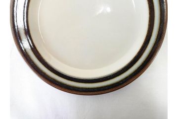 ARABIA FINLAND　Karelia(カレリア)　シンプルかつ存在感のある佇まいが魅力的なカップ&ソーサー2客・プレート5枚セット(アラビア、フィンランド、C&S、スーププレート、スープ皿、北欧食器)(R-070654)