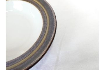 ARABIA FINLAND　Karelia(カレリア)　シンプルかつ存在感のある佇まいが魅力的なカップ&ソーサー2客・プレート5枚セット(アラビア、フィンランド、C&S、スーププレート、スープ皿、北欧食器)(R-070654)