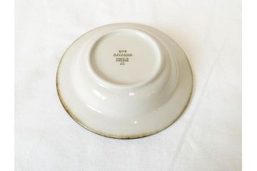 ARABIA FINLAND　Karelia(カレリア)　シンプルかつ存在感のある佇まいが魅力的なカップ&ソーサー2客・プレート5枚セット(アラビア、フィンランド、C&S、スーププレート、スープ皿、北欧食器)(R-070654)