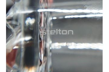 デンマーク　Stelton(ステルトン)　なめらかなフォルムが美しいカラフェ&グラス4客セット(ピッチャー、デキャンタ、デカンタ、水差し、ジャグ、ウォーターポット、ボトル、フラワーベース、ガラス、ワイン、北欧食器、箱付き)(R-070657)
