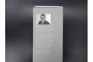 デンマーク　Stelton(ステルトン)　なめらかなフォルムが美しいカラフェ&グラス4客セット(ピッチャー、デキャンタ、デカンタ、水差し、ジャグ、ウォーターポット、ボトル、フラワーベース、ガラス、ワイン、北欧食器、箱付き)(R-070657)
