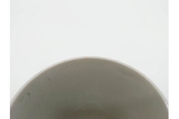 江戸期　古伊万里　染付　落ち着いた色合いが和の雰囲気を醸し出す猪口2客セット(大根文?、竹文、トンボ、お猪口、おちょこ、湯呑、和食器)(R-070658)