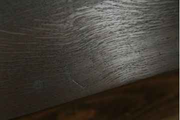 和製アンティーク　ナラ材　レトロな雰囲気たっぷりな文机(座卓、ローテーブル、センターテーブル)(R-070699)