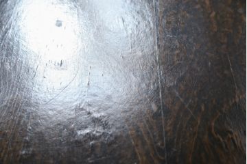 アジアンビンテージ　李朝　八角　深みのある色合いとユニークなデザインが魅力的な収納箱(木箱、小物収納、収納棚、戸棚、サイドテーブル、ヴィンテージ)(R-070703)