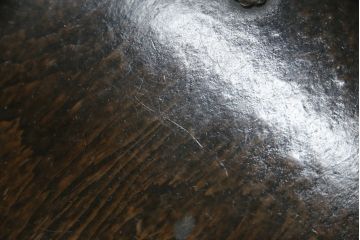 アジアンビンテージ　李朝　八角　深みのある色合いとユニークなデザインが魅力的な収納箱(木箱、小物収納、収納棚、戸棚、サイドテーブル、ヴィンテージ)(R-070703)