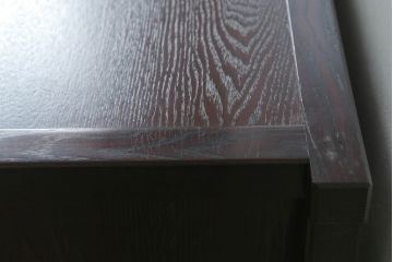 中古　上質な和の空間を演出する水屋箪笥サイドボード(サイドキャビネット、収納棚、戸棚、食器棚、茶箪笥)(R-070706)