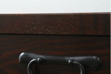 中古　上質な和の空間を演出する水屋箪笥サイドボード(サイドキャビネット、収納棚、戸棚、食器棚、茶箪笥)(R-070706)