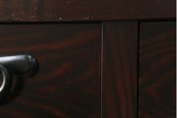 中古　上質な和の空間を演出する水屋箪笥サイドボード(サイドキャビネット、収納棚、戸棚、食器棚、茶箪笥)(R-070706)