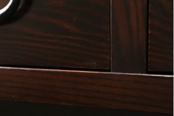 中古　上質な和の空間を演出する水屋箪笥サイドボード(サイドキャビネット、収納棚、戸棚、食器棚、茶箪笥)(R-070706)