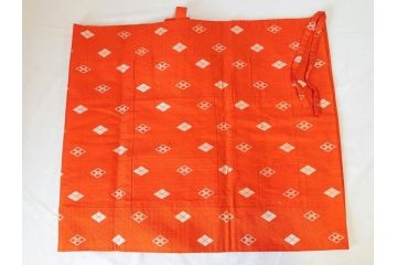 昭和初期　紋白　五条袈裟　七条袈裟など 法衣セット(峯勘商店、峯勘法衣店、僧衣、五条衣、僧侶、仏教、三衣、大僧正)(R-070713)
