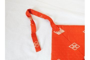 昭和初期　紋白　五条袈裟　七条袈裟など 法衣セット(峯勘商店、峯勘法衣店、僧衣、五条衣、僧侶、仏教、三衣、大僧正)(R-070713)