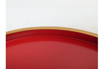 明治〜大正　木製漆器　緻密に描かれた松の金蒔絵が高級感溢れるお櫃・お盆・しゃもじセット(トレー、トレイ、おひつ、松の実、行器、飯器、伝統和食器)(R-070716)