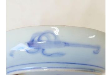 上手物　明治期　伊万里　二重角冨(角富)　金襴手　約17cm　5.6寸　精功に描かれた色絵が目を惹く中皿5枚セット(桃図、鳳凰、花鳥文、深皿、和皿、和食器、五寸六分)(R-070718)