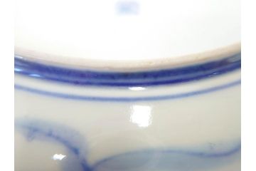上手物　明治期　伊万里　二重角冨(角富)　金襴手　約17cm　5.6寸　精功に描かれた色絵が目を惹く中皿5枚セット(桃図、鳳凰、花鳥文、深皿、和皿、和食器、五寸六分)(R-070719)