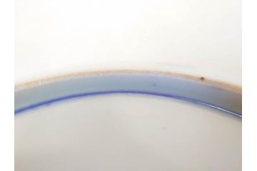 上手物　明治期　伊万里　二重角冨(角富)　金襴手　約17cm　5.6寸　精功に描かれた色絵が目を惹く中皿5枚セット(桃図、鳳凰、花鳥文、深皿、和皿、和食器、五寸六分)(R-070720)